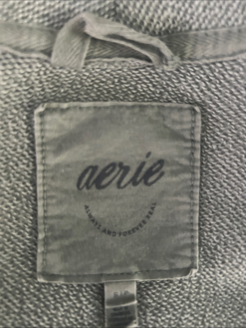 Aerie Fleece Cardigan - Picture 2 of 3